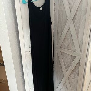 Old Navy Black Maxi Dress